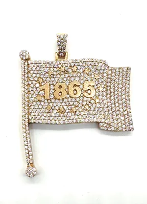 1865 “The Movement“ Diamond Pendant