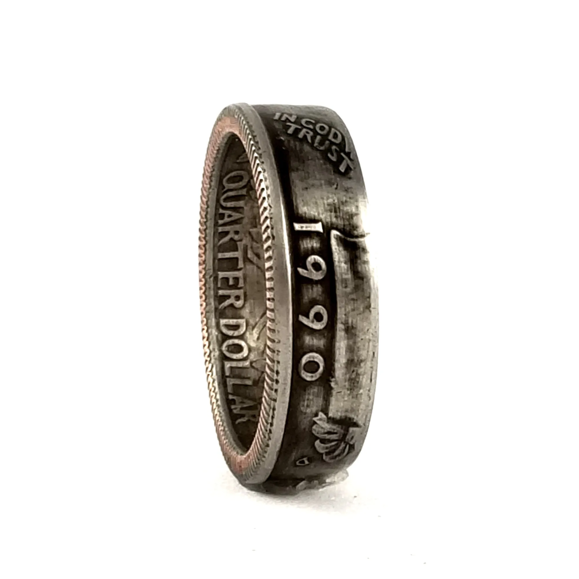 1990 Washington Quarter Coin Ring