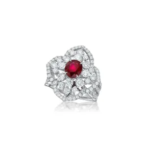 2.04CT Ruby Ring