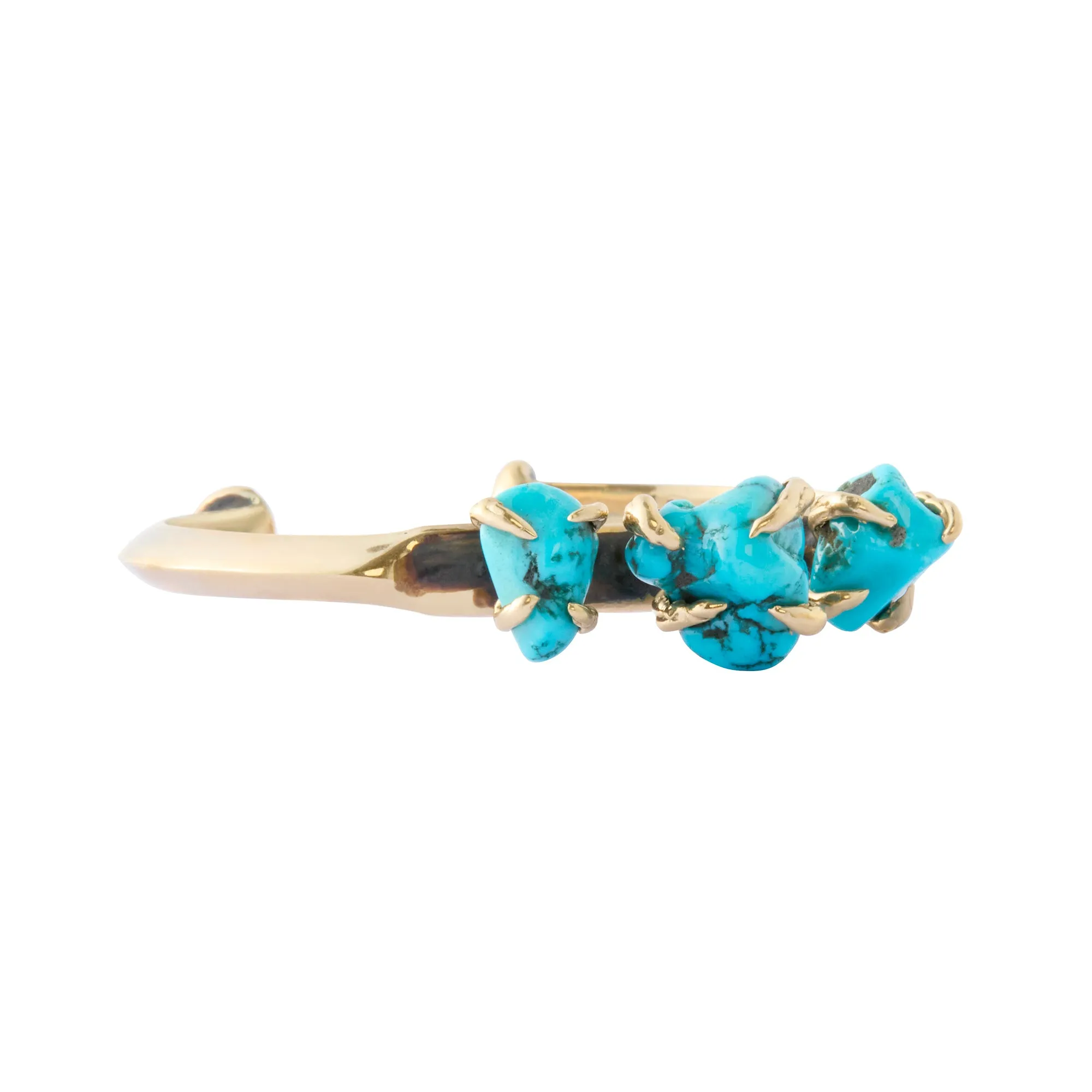 3 Stone Bracelet - Turquoise