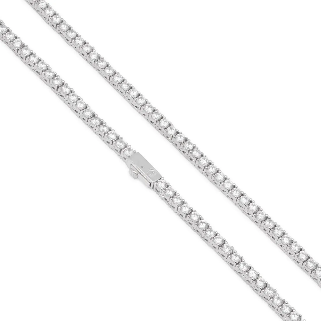 3mm Tennis Chain Choker Set