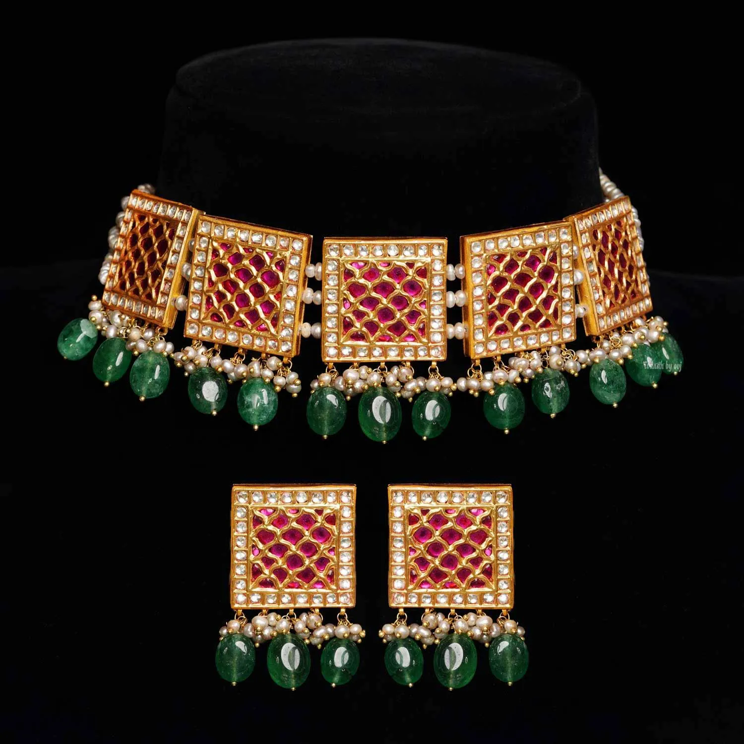 Ahalaya kundan Choker