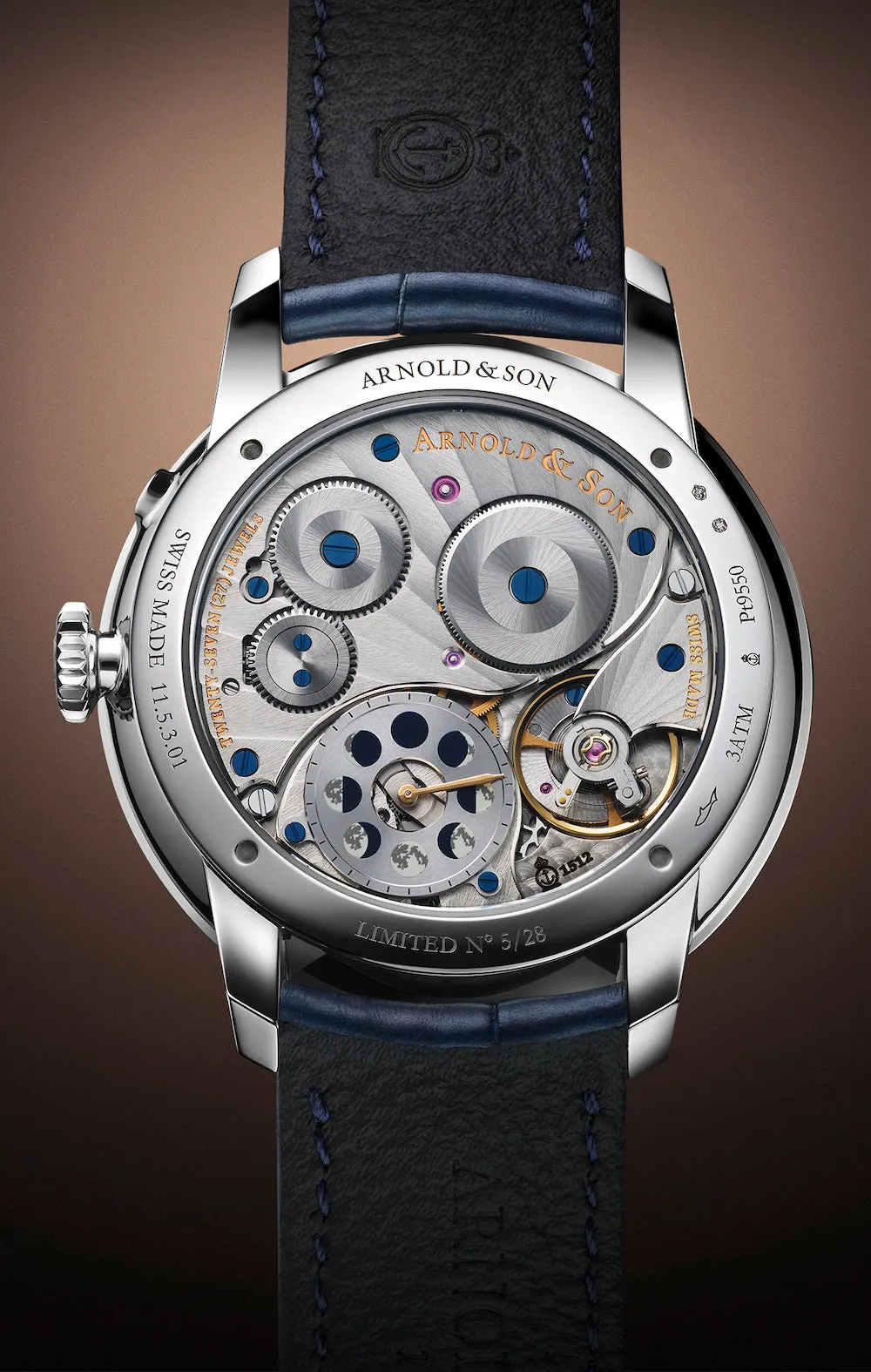 ARS Watch Perpetual Moon 41.5 Platinum Limited Edition