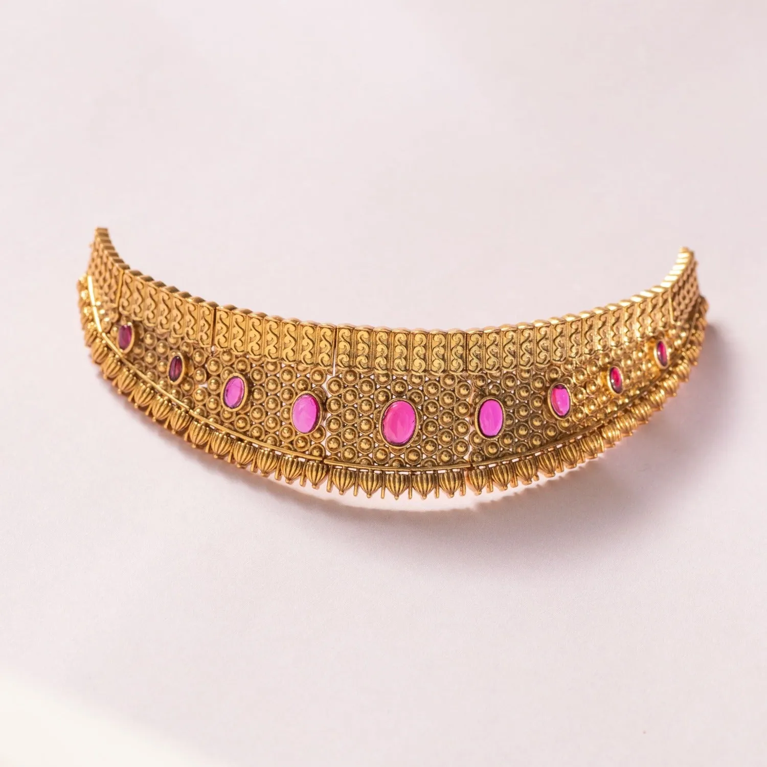 Azba Nakshi Statement Antique Choker