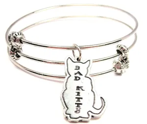 Bad Kitty Triple Style Expandable Bangle Bracelet