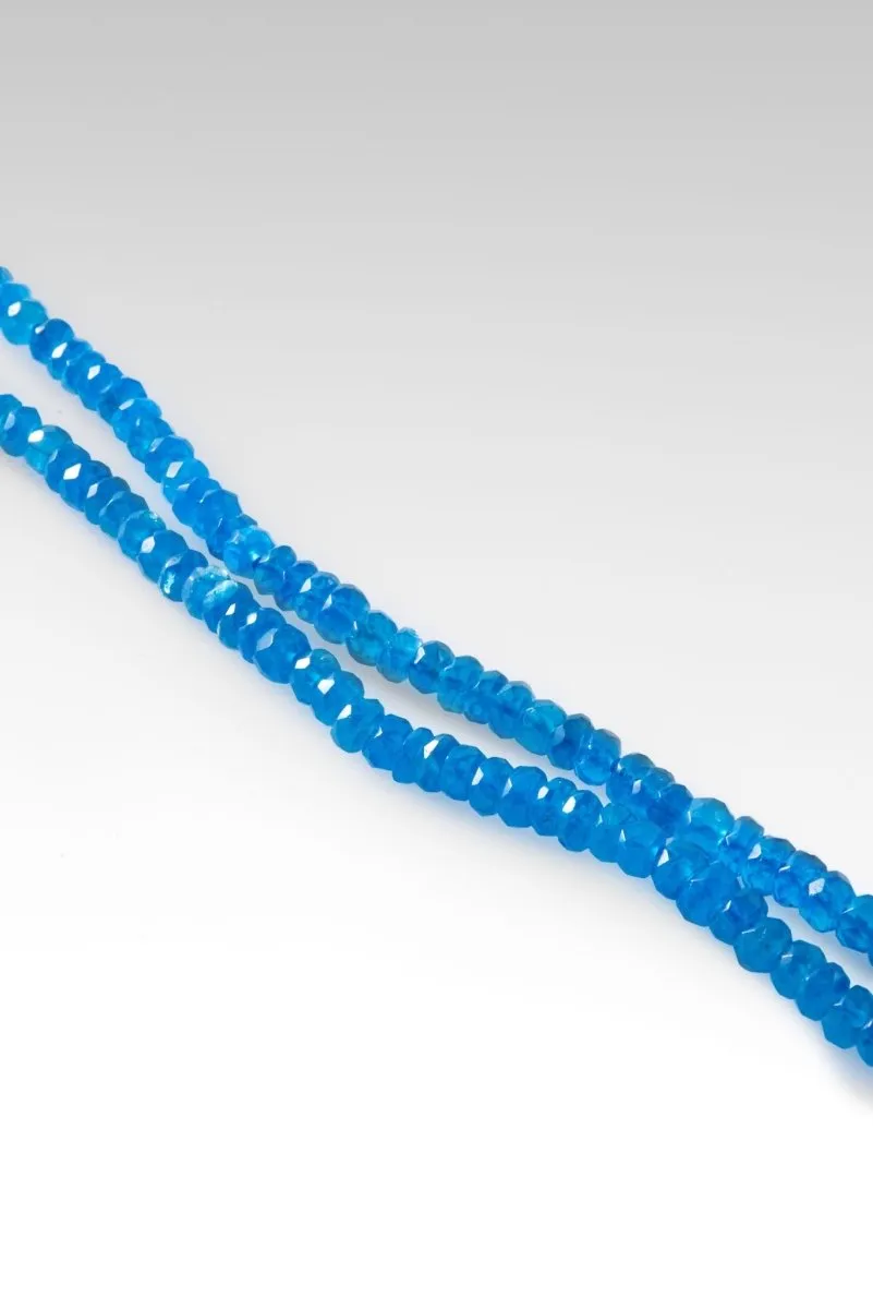 Beaded Neon Apatite Necklace™ in Watermark