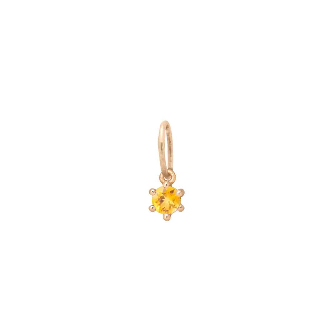 Birthstone Charm: November Citrine