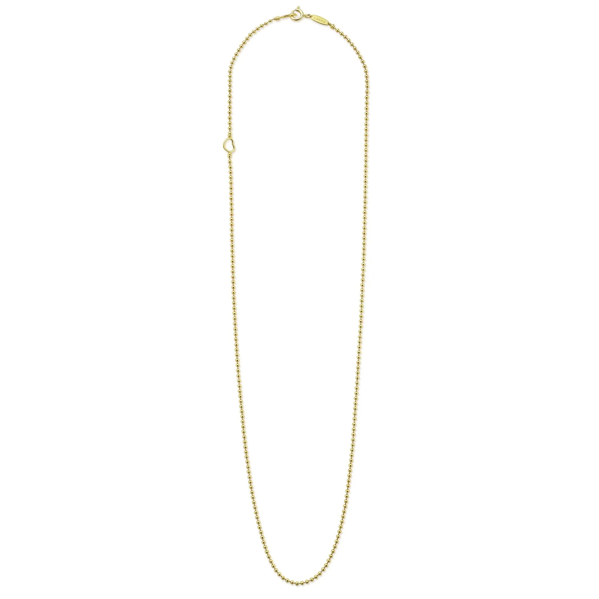 Caviar Gold Petite 18K Gold Beaded Necklace