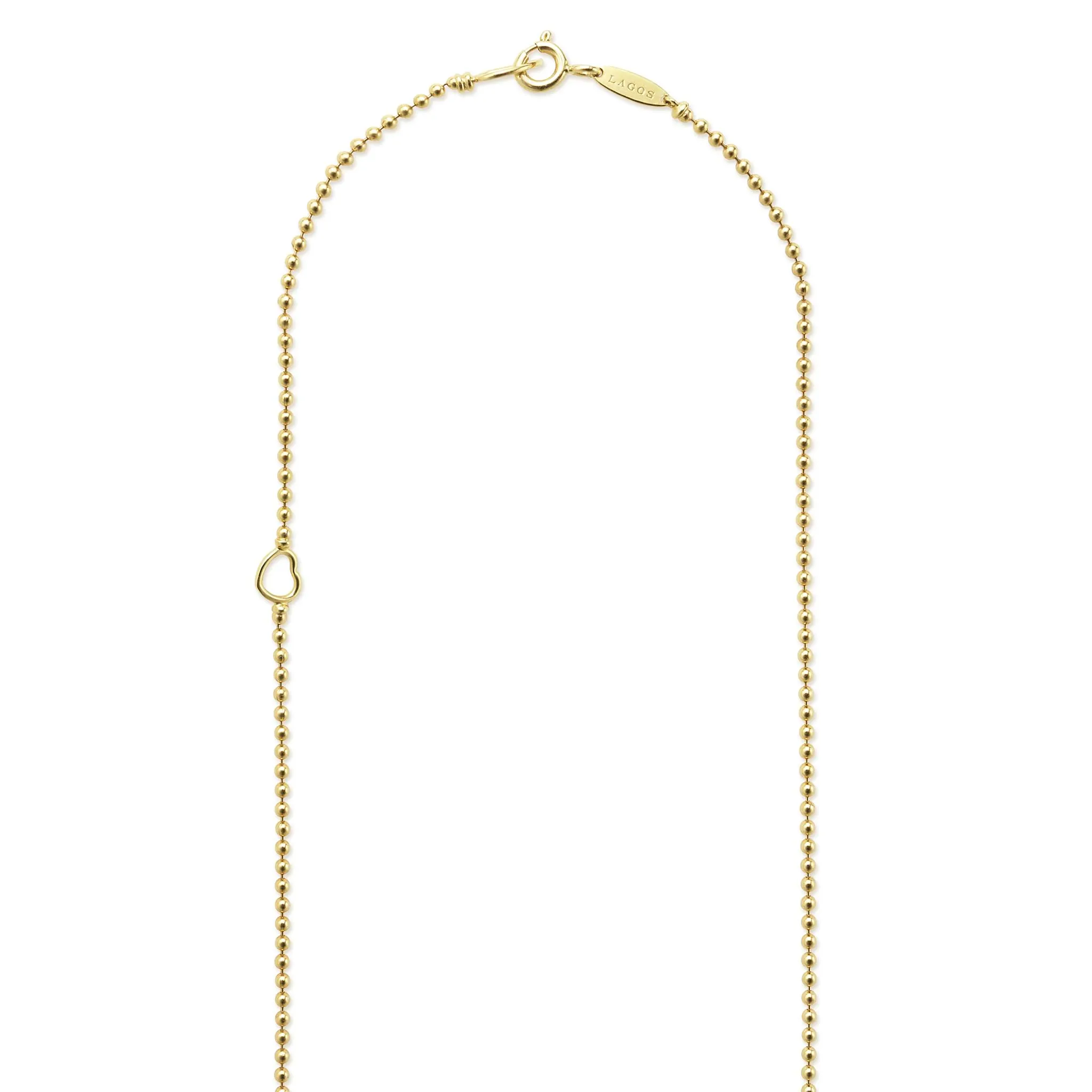 Caviar Gold Petite 18K Gold Beaded Necklace