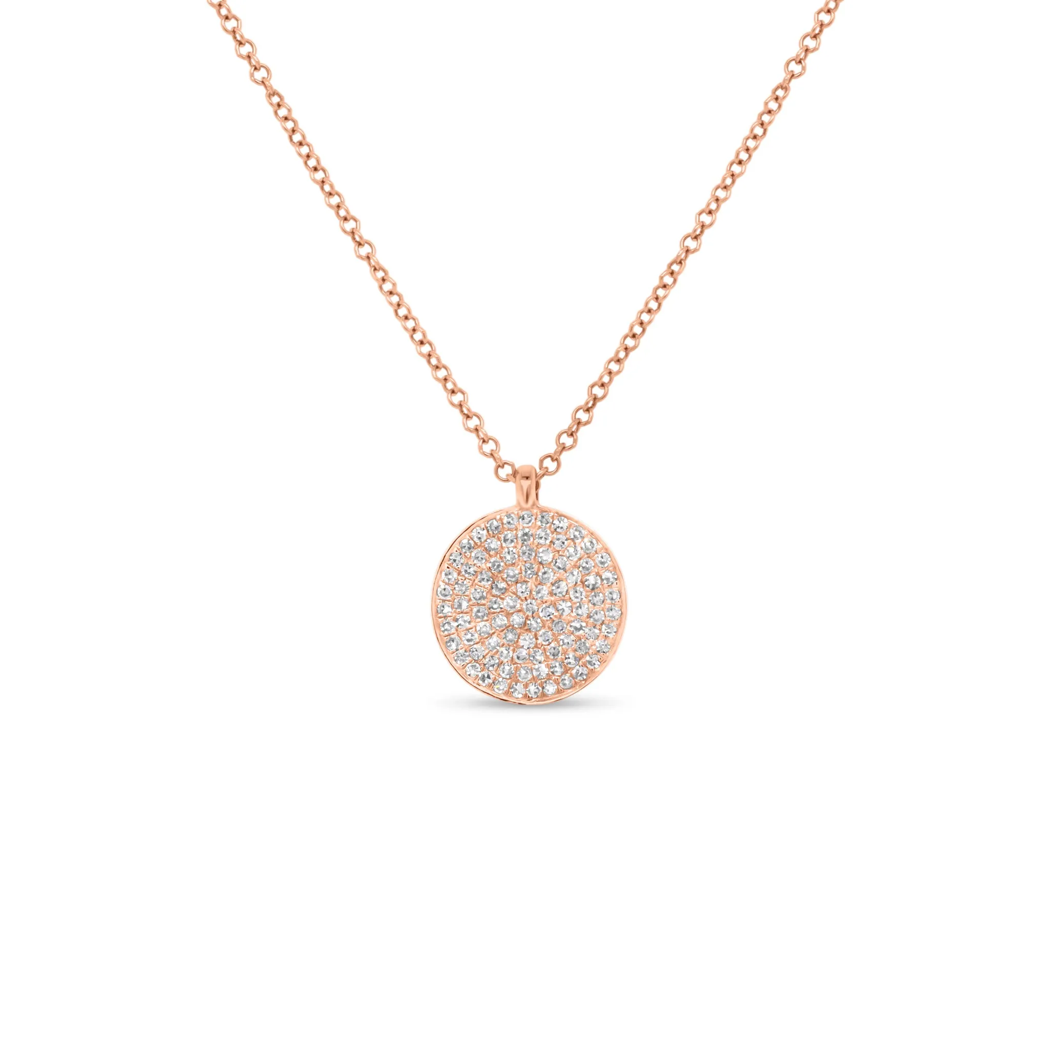 Everyday Diamond Disc Pendant