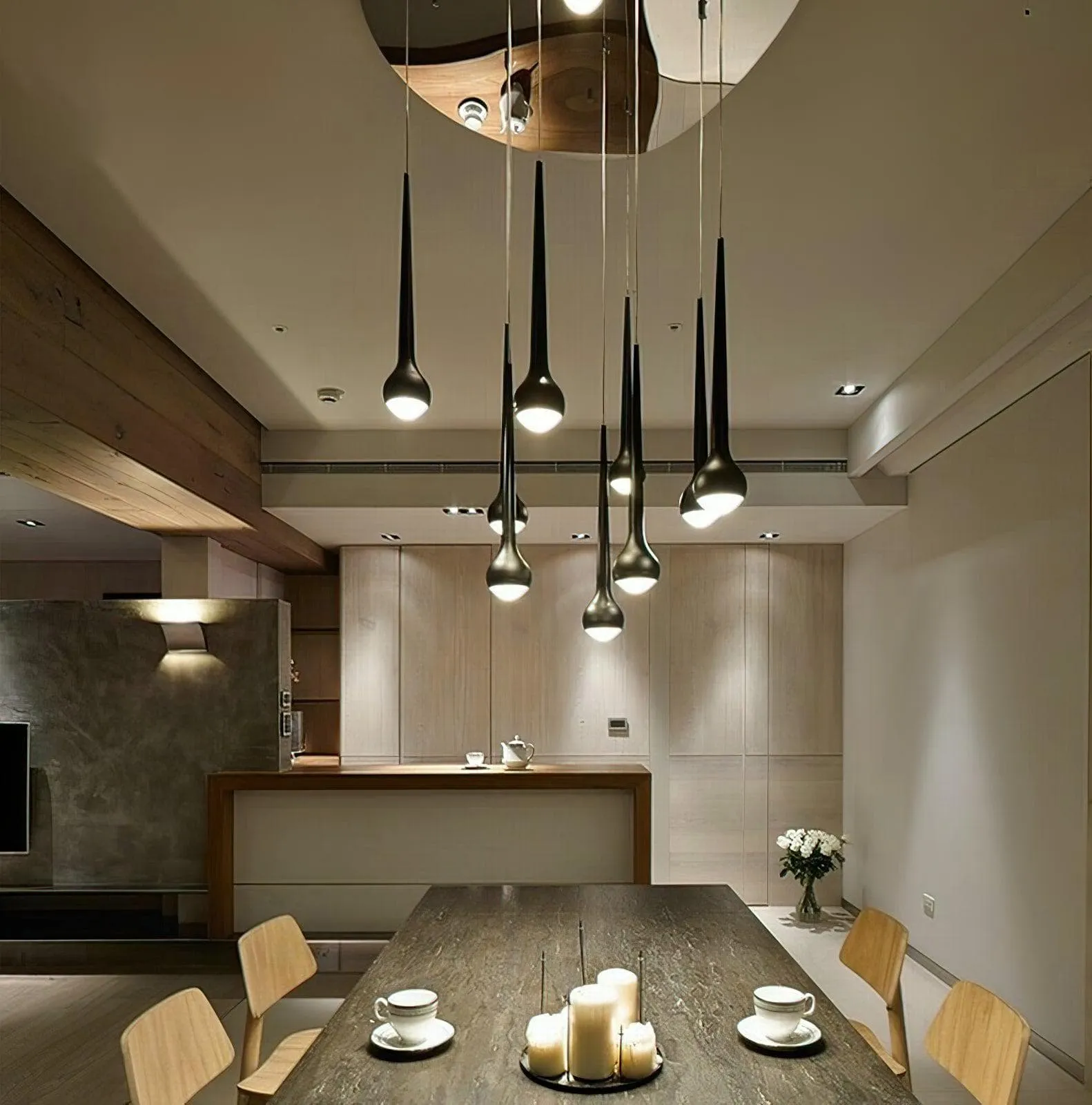 Falling Pendant Lamp