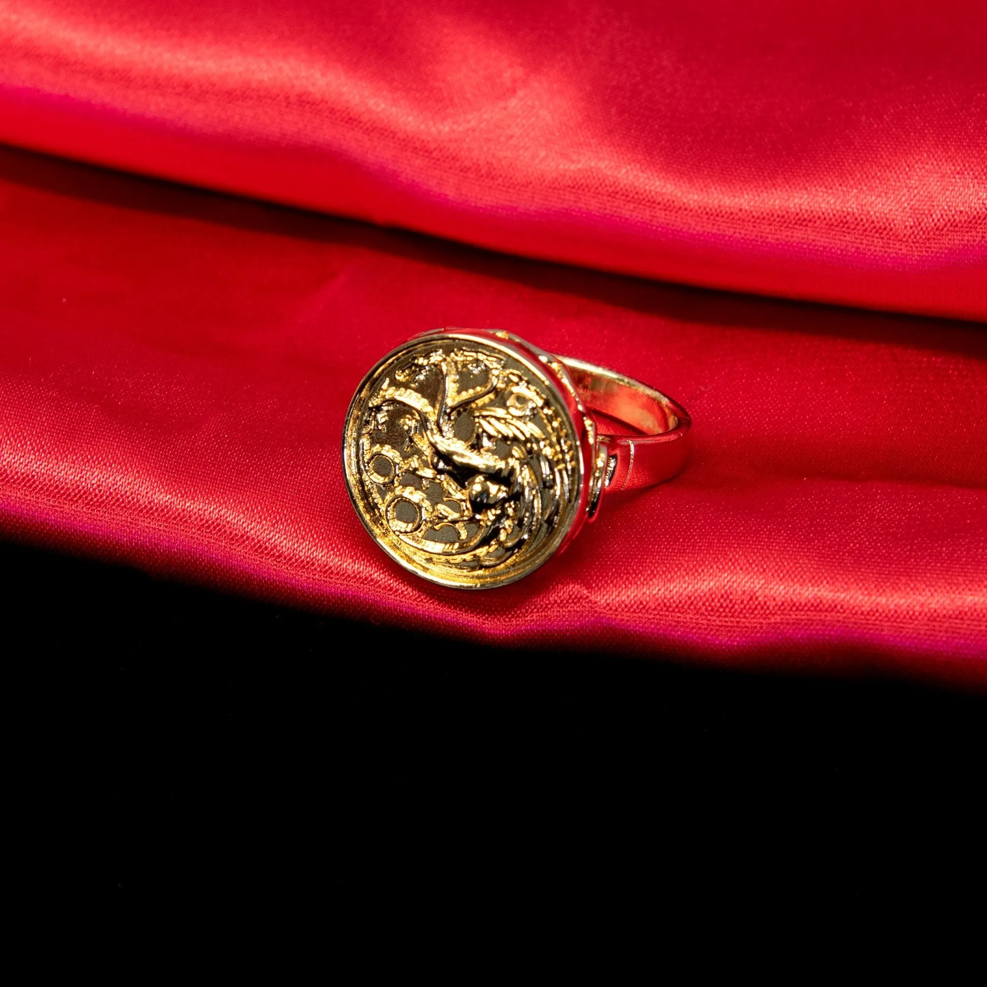 Game Of Thrones: House Of The Dragon Targaryen Sigil King's Ring