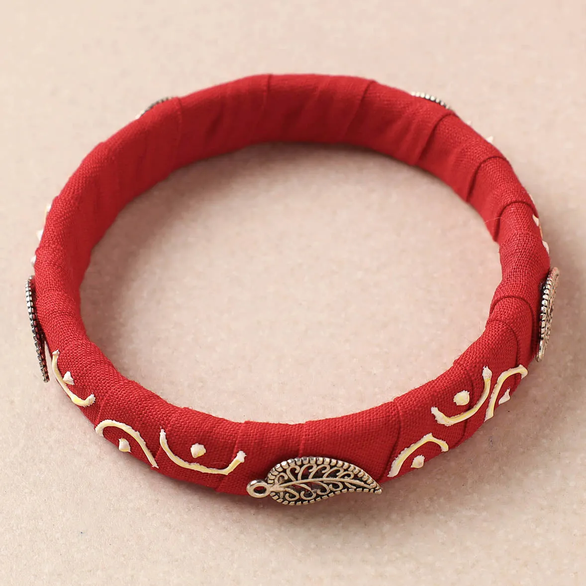 Handcrafted Fabart Bangle by Asalkaar (Single Piece)