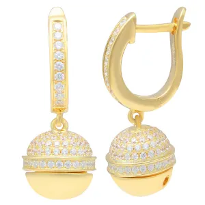 Harmony Balls CZ Earrings For Women IJ15CSSER001