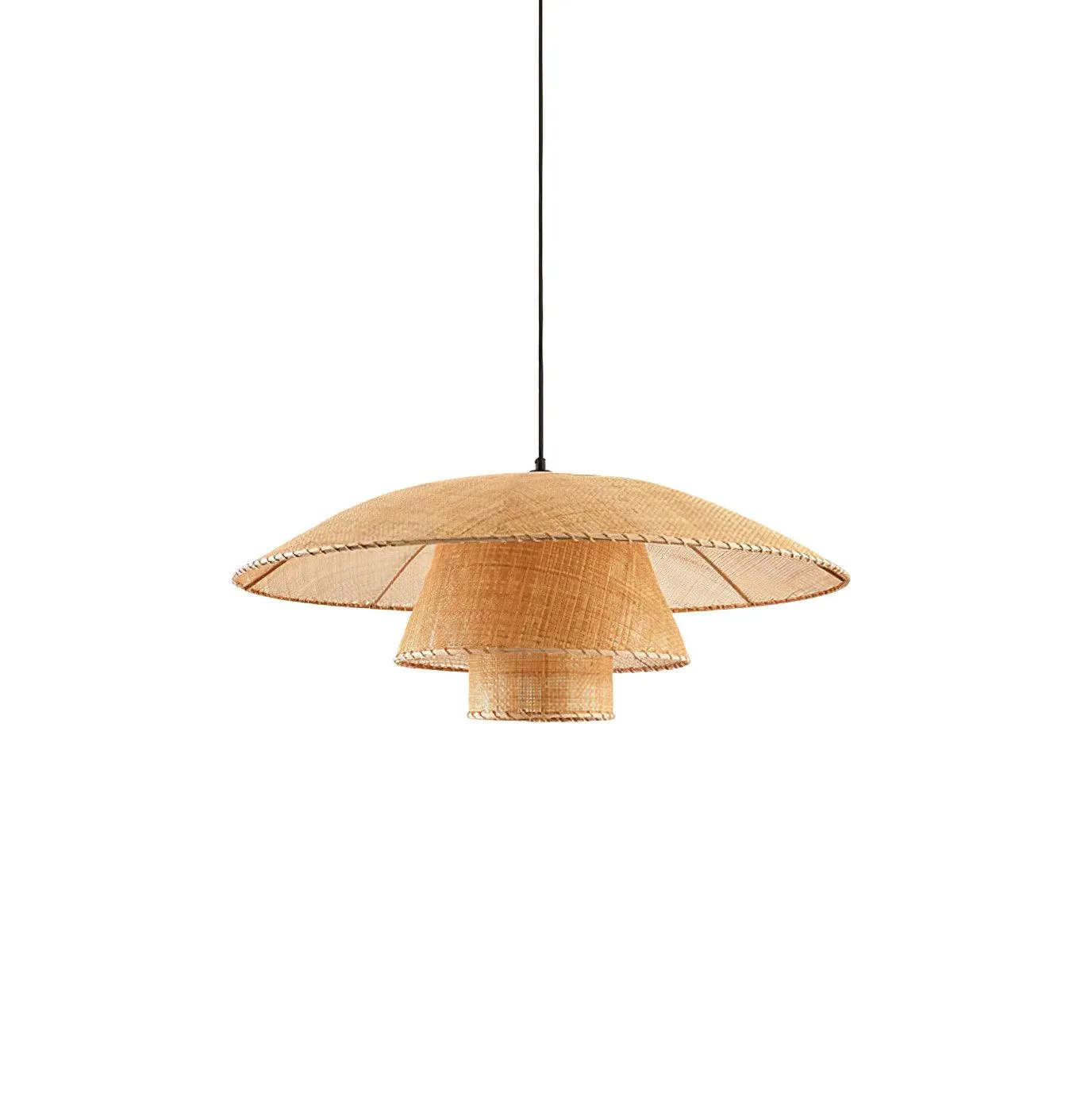 Hat Weave Rattan Pendant Lamp