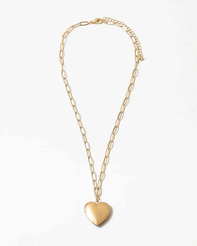 Heart Locket Necklace