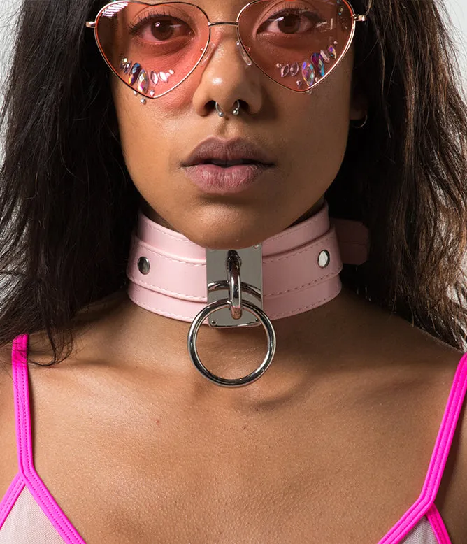 INTO THE UNKNOWN PINK CHOKER