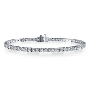 Lafonn Simulated Diamond 8.50ct. Classic Tennis Bracelet B3003CLP