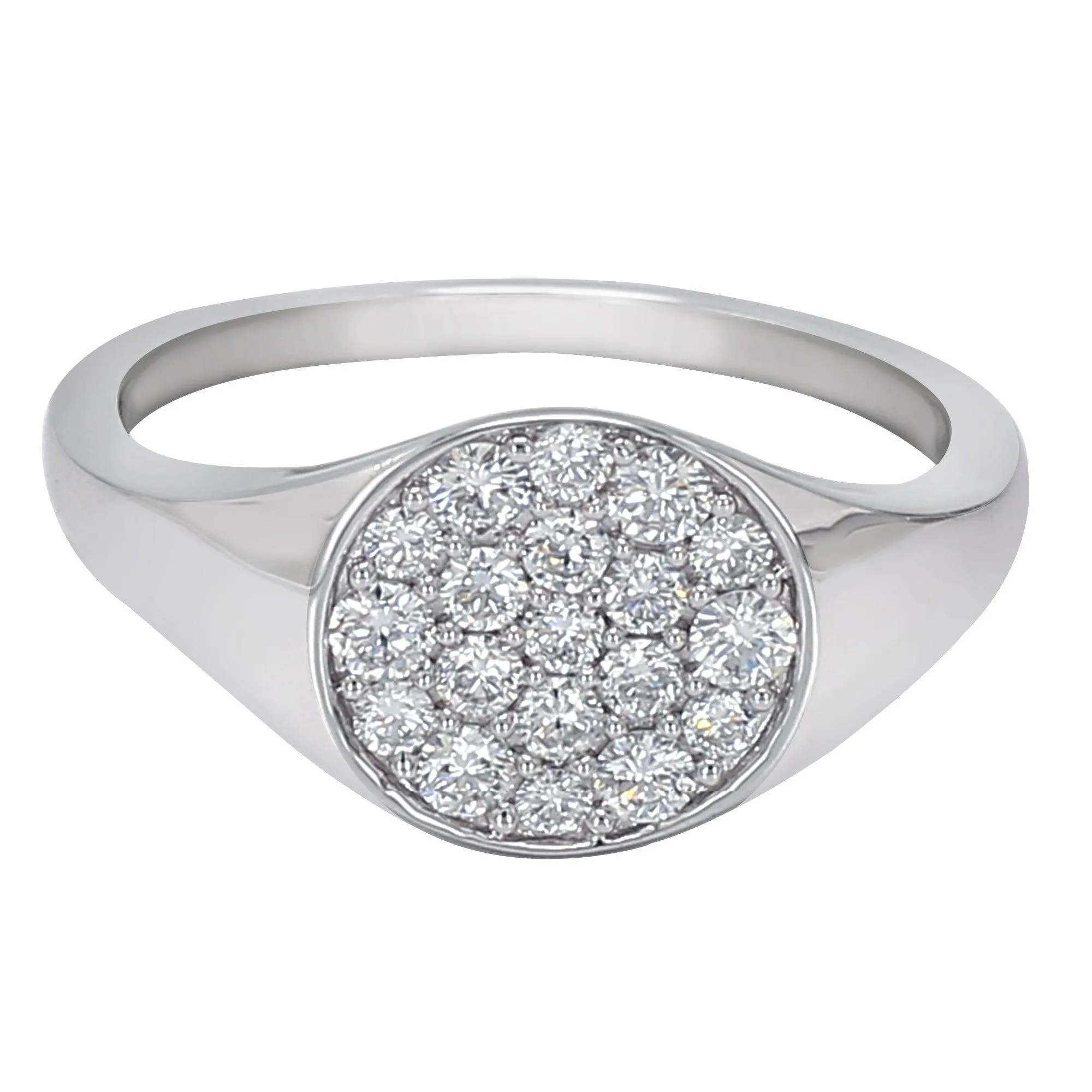 Larisa Round Ring - 1/2Ctw