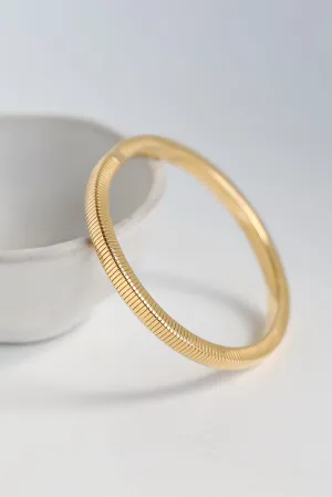 Maeve Gold Bangle Bracelet