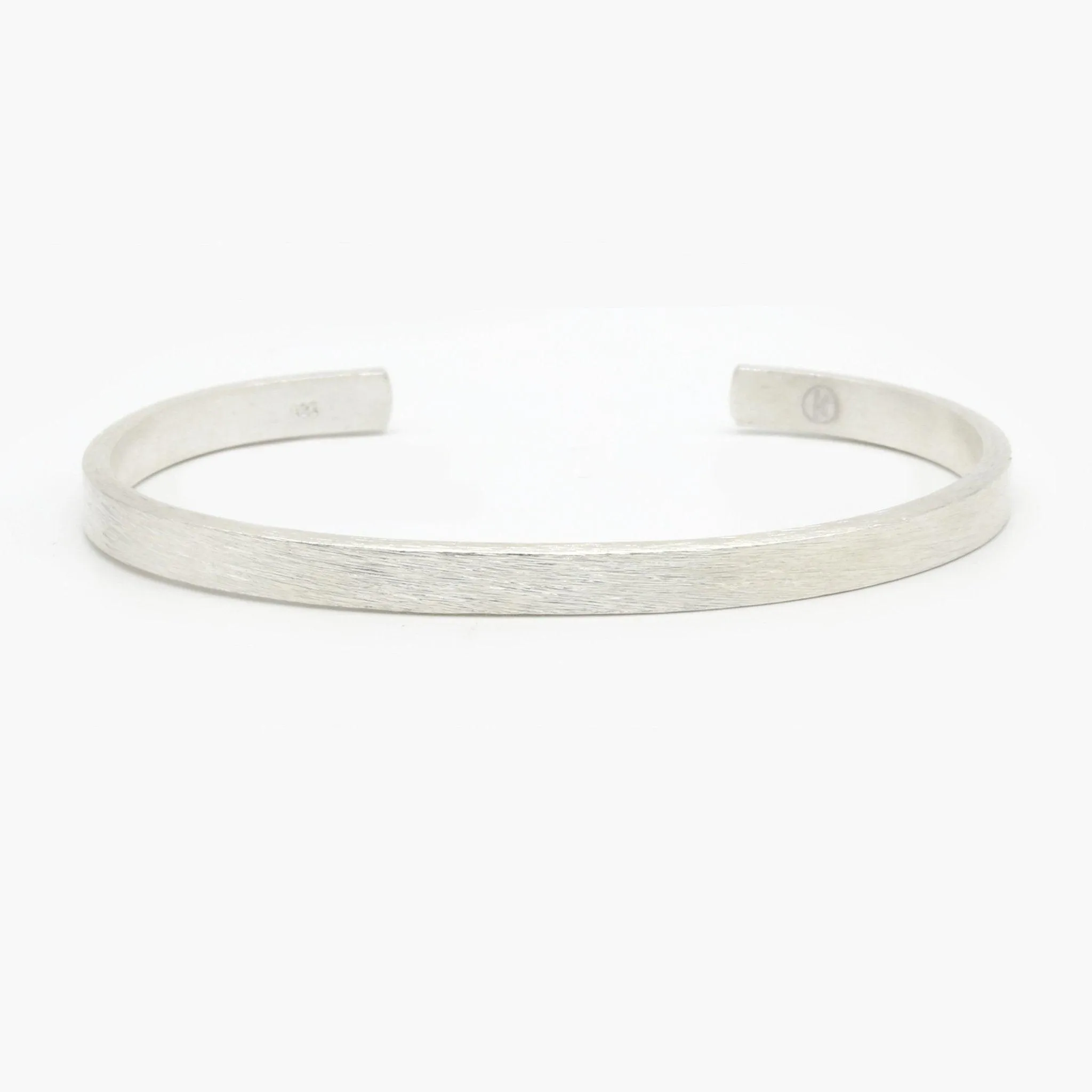 Maxi "Azulik" Polished Silver Bangle