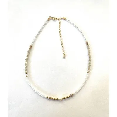 Meghan Browne Dandy Necklace - White