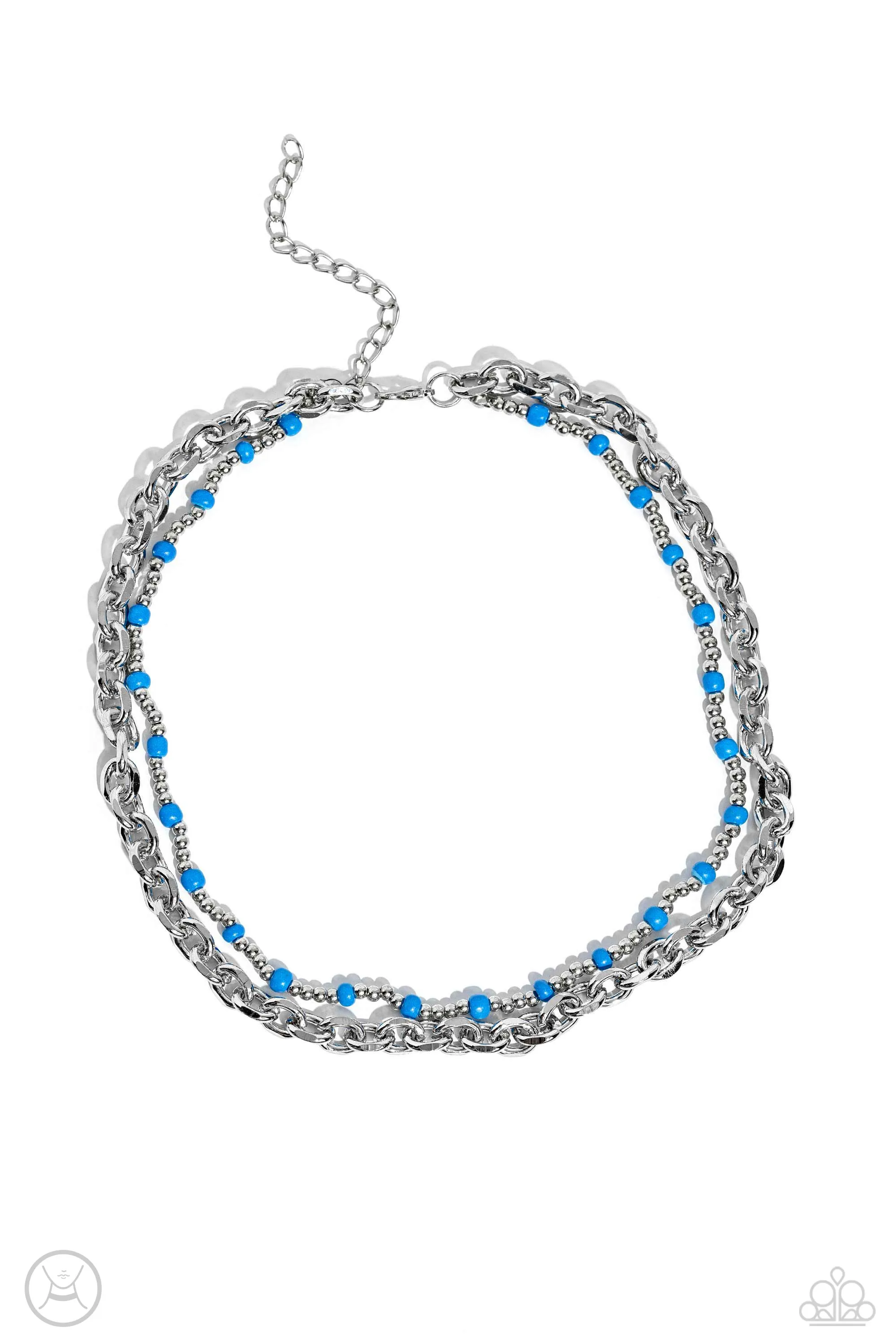 Necklace A Pop of Color - Blue N2310