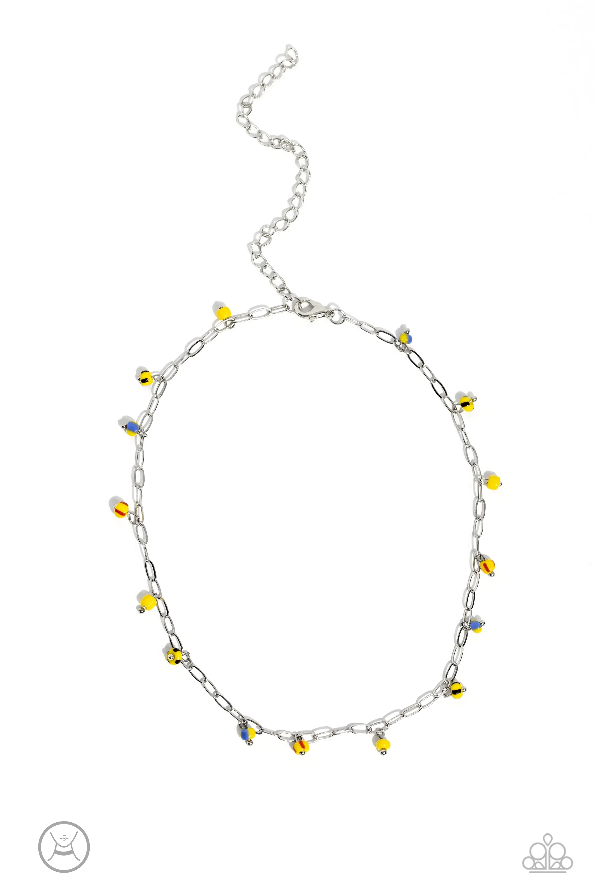 Necklaces Beach Ball Bliss - Yellow N388