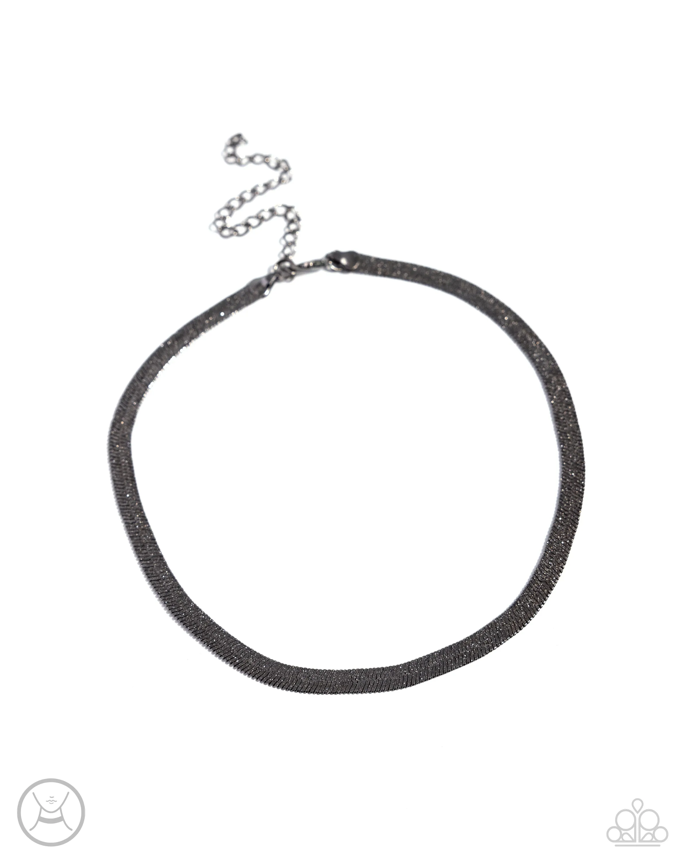 Necklaces Simply Scintillating - Black