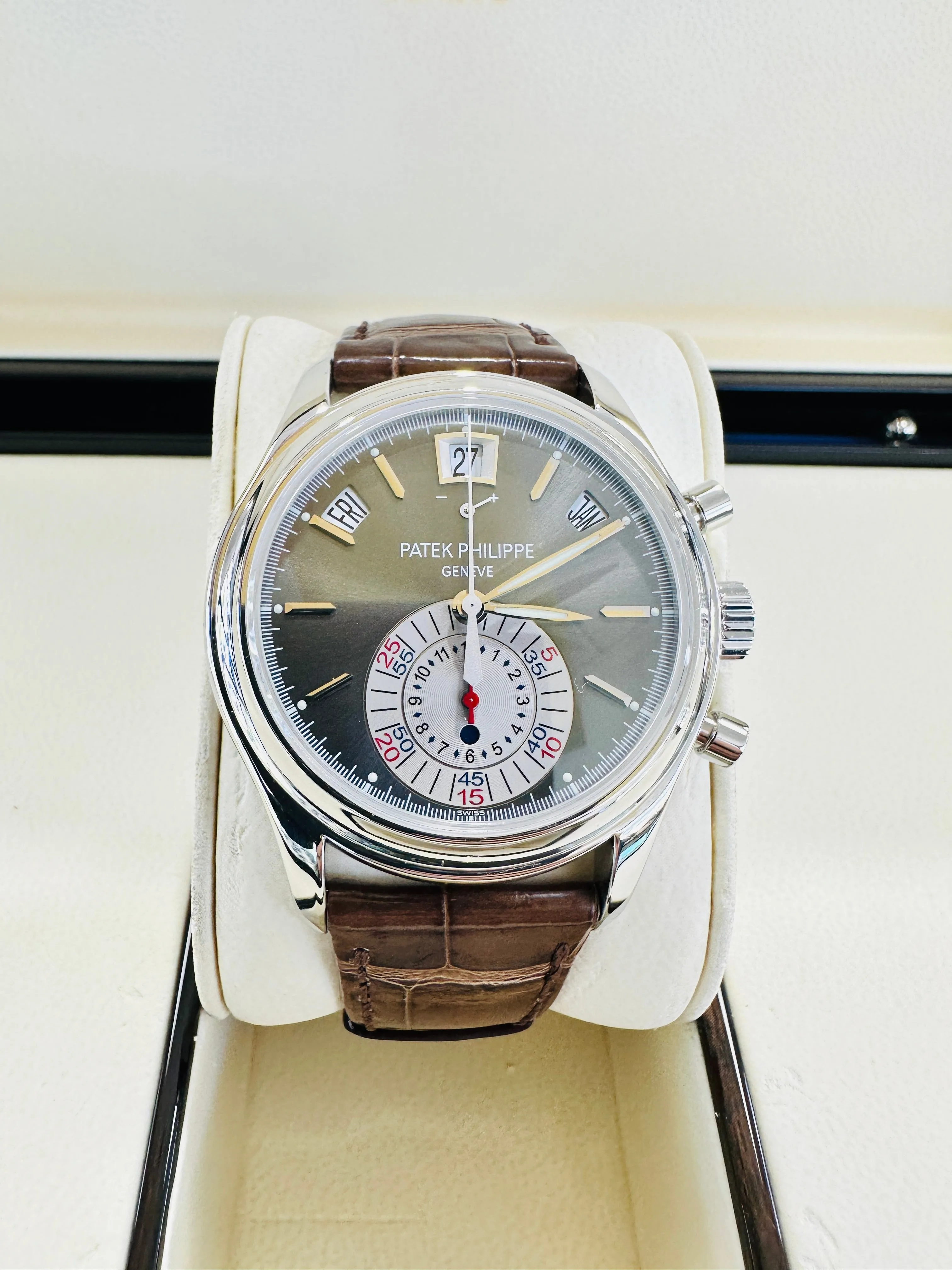 Patek Philippe Annual Calendar Chronograph 5960P Box and Papers PreOwned