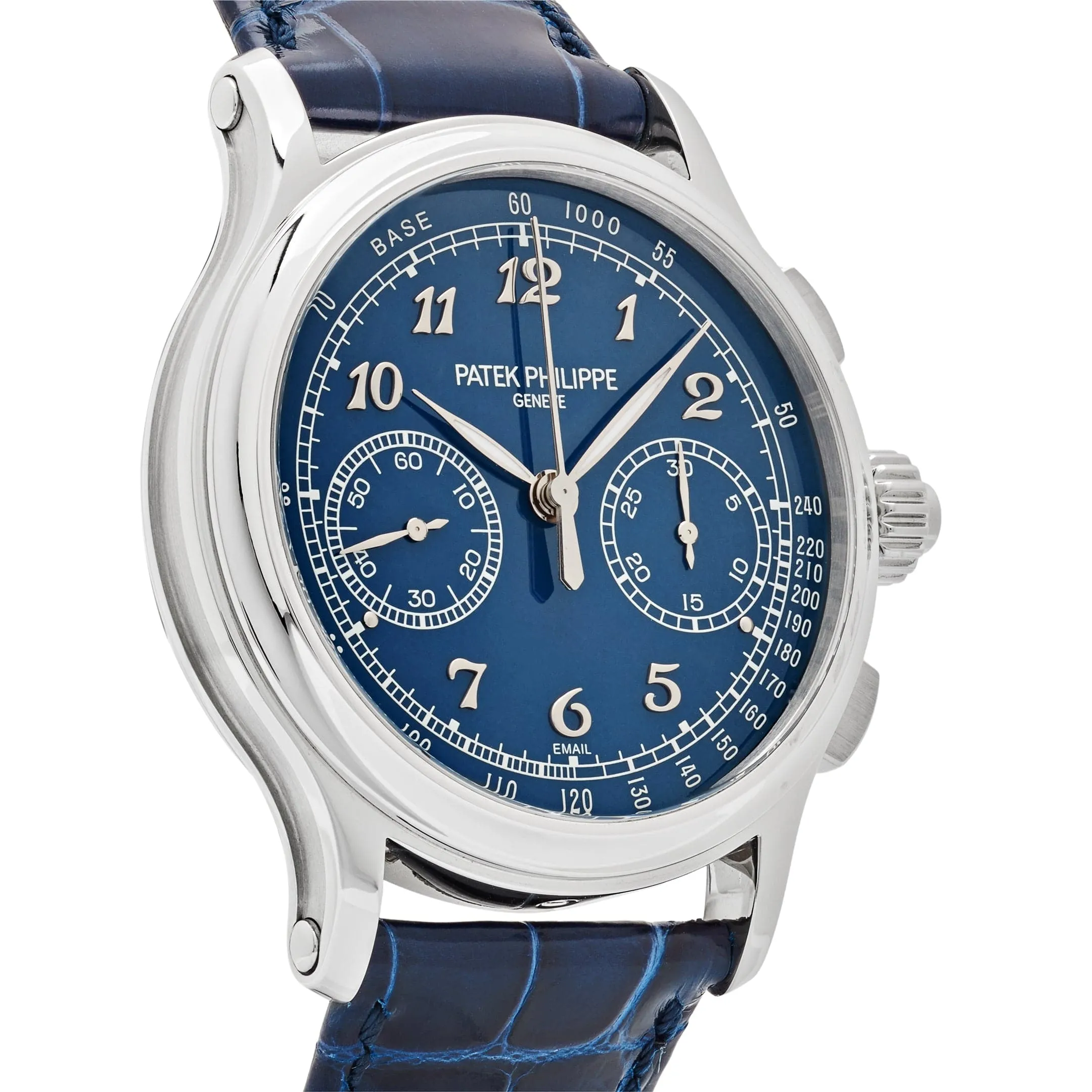 Patek Philippe Grand Complications 5370P-011 Split-Seconds Chronograph Platinum Blue Dial