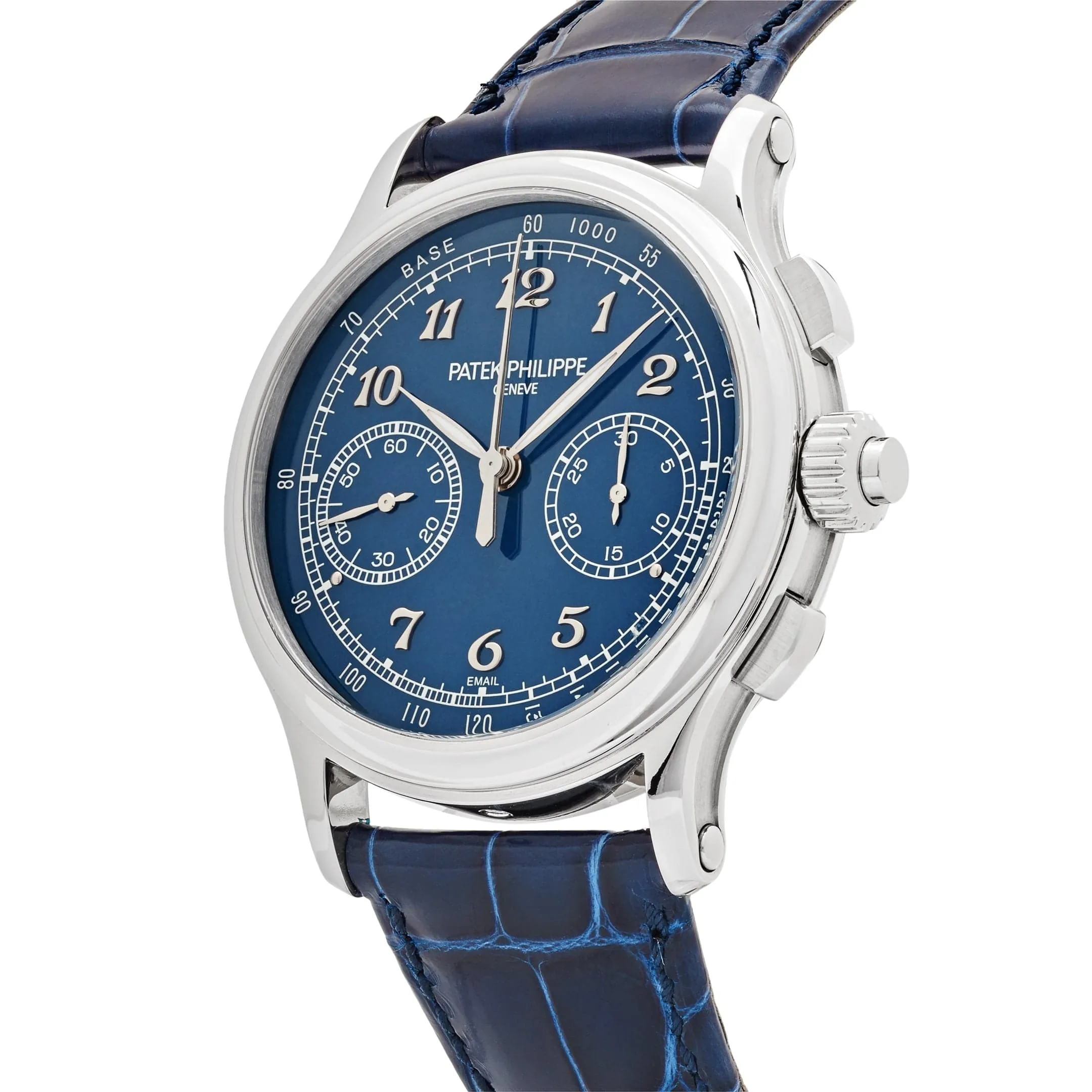 Patek Philippe Grand Complications 5370P-011 Split-Seconds Chronograph Platinum Blue Dial