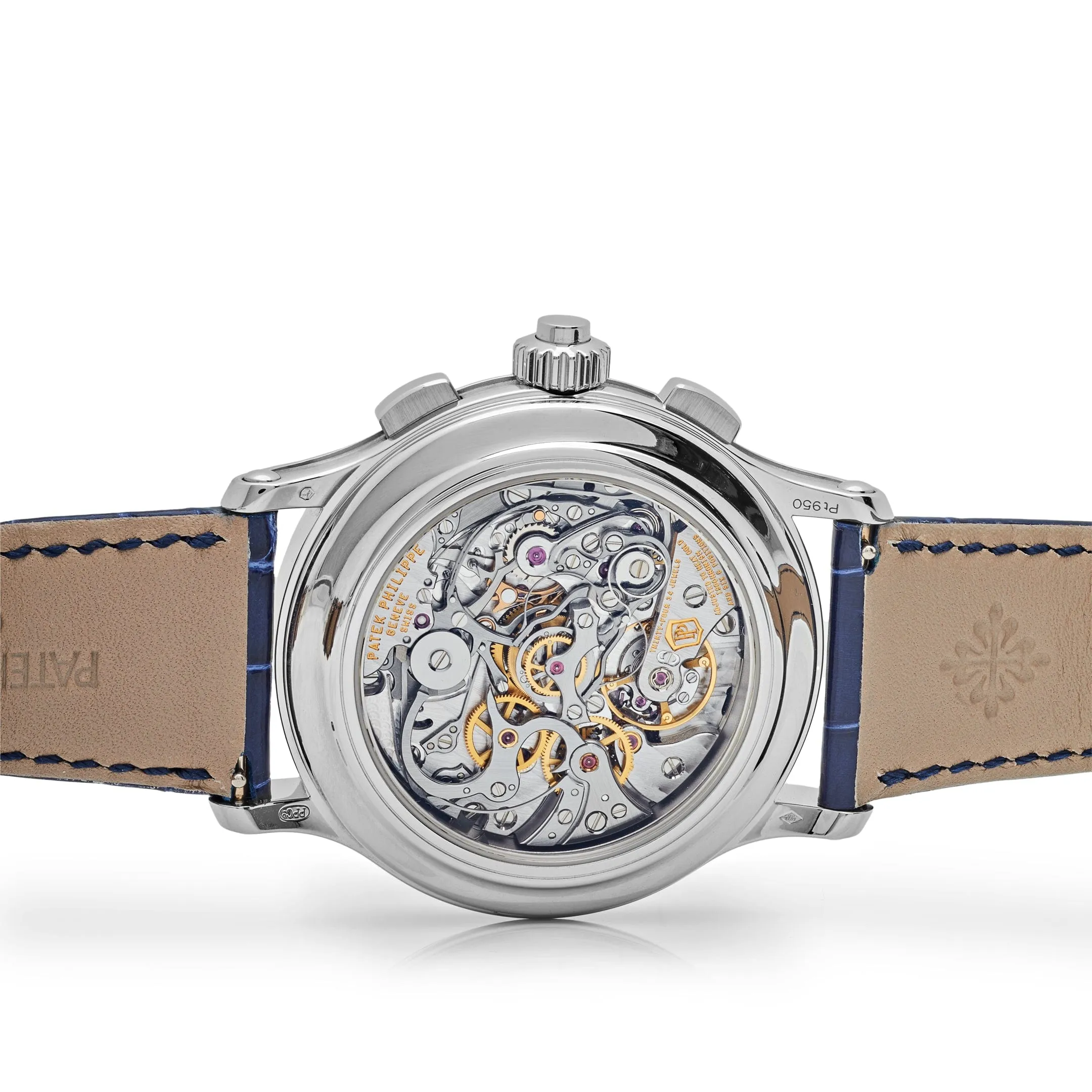 Patek Philippe Grand Complications 5370P-011 Split-Seconds Chronograph Platinum Blue Dial