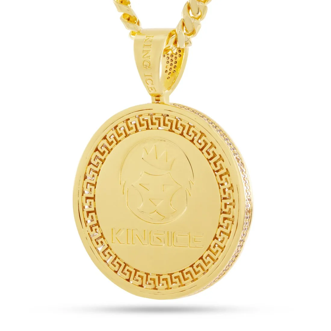 Peace and Love Medallion Necklace