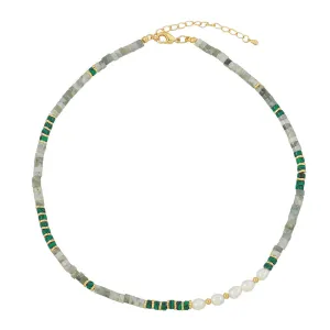 PEACEMAKER BEADED NECKLACE