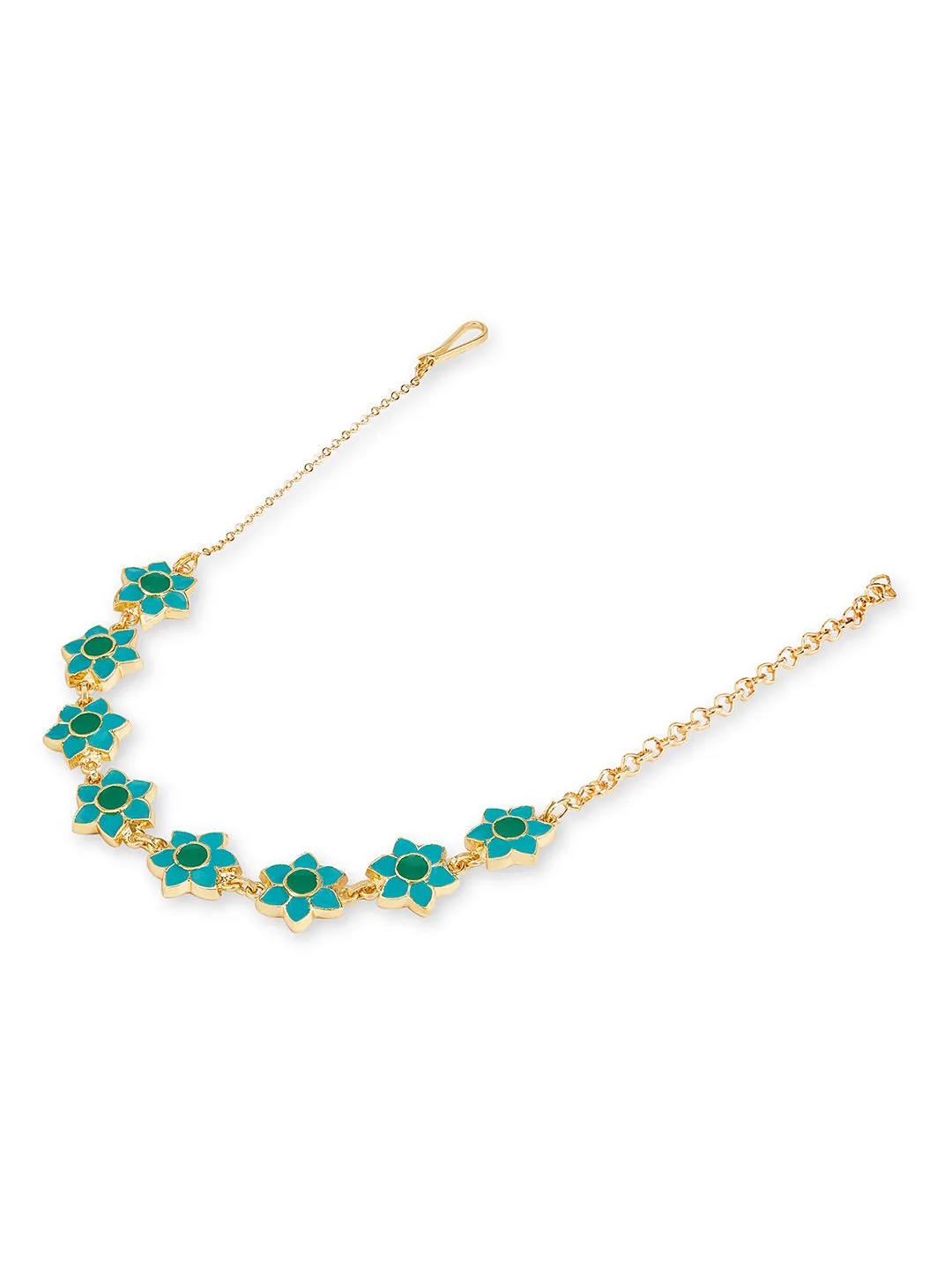 Phiroza Firangi Panni Flower Choker