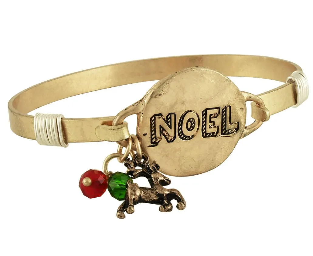 "Noel" Bangle Bracelet