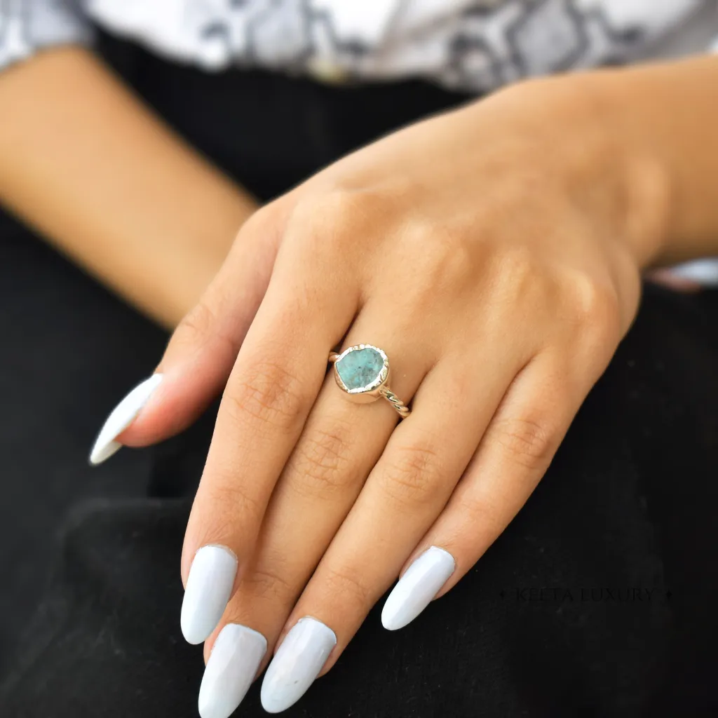 Raw Beauty - Turquoise Ring