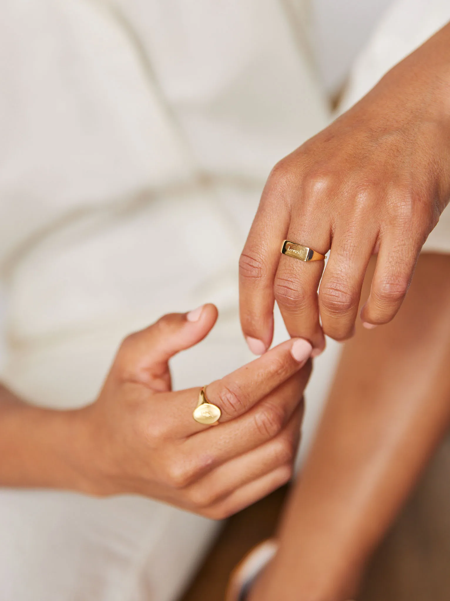 Rectangle Signet Ring