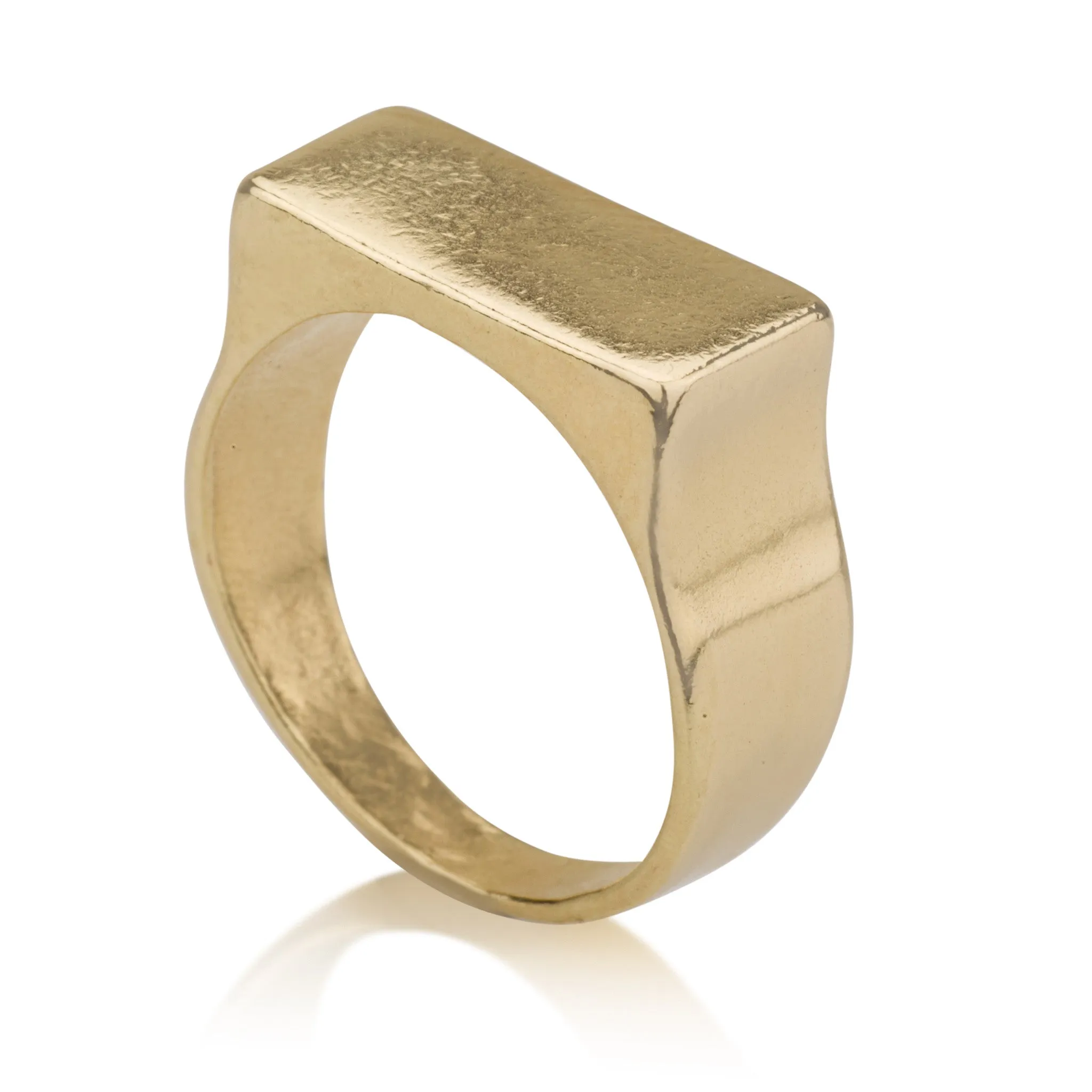 Rectangle Signet Ring