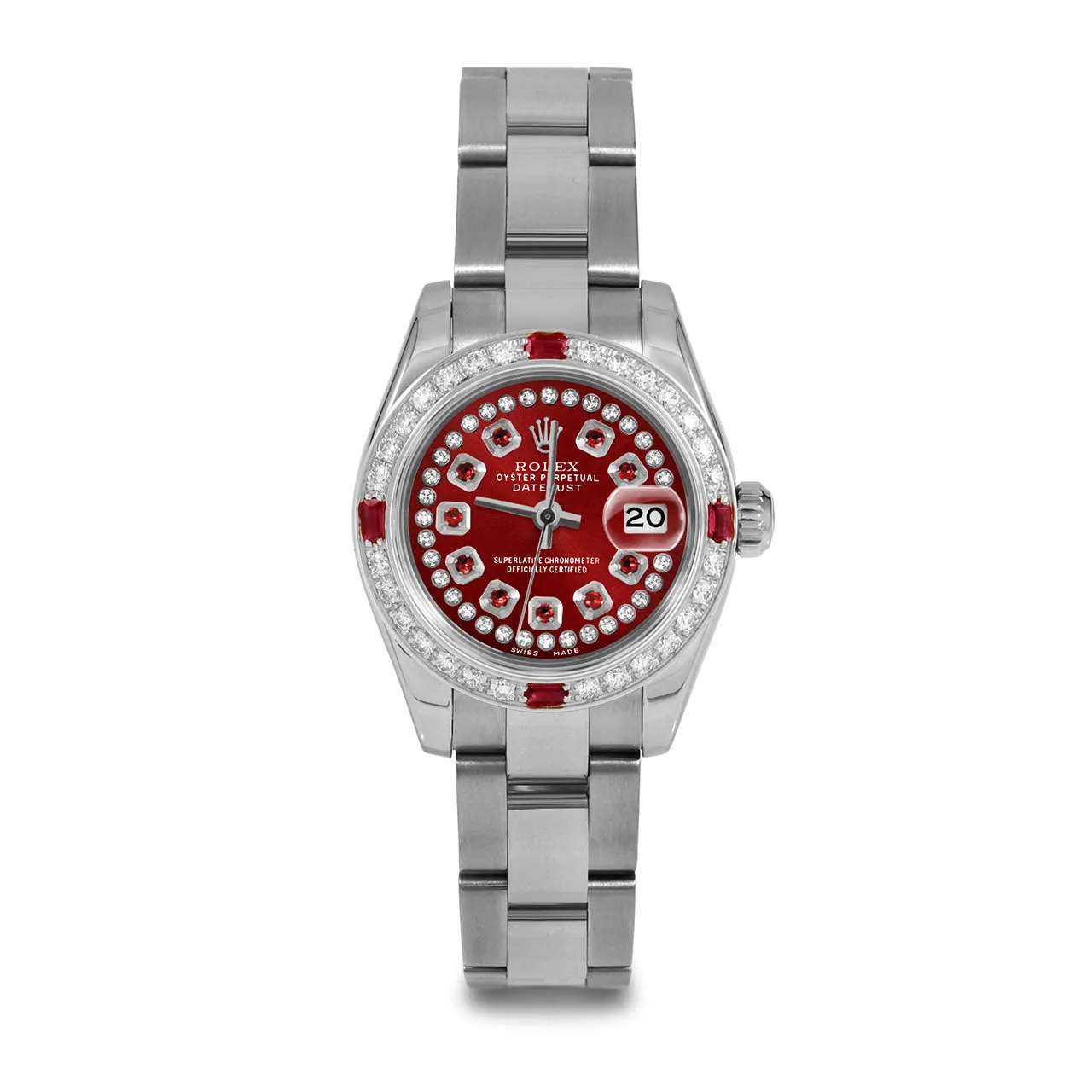 Rolex Datejust 26mm | 179174-RED-STRR-4RBY-OYS