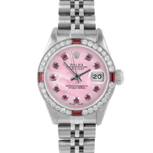 Rolex Datejust 26mm | 6917-SS-PMOP-RBY-AM-4RBY-JBL