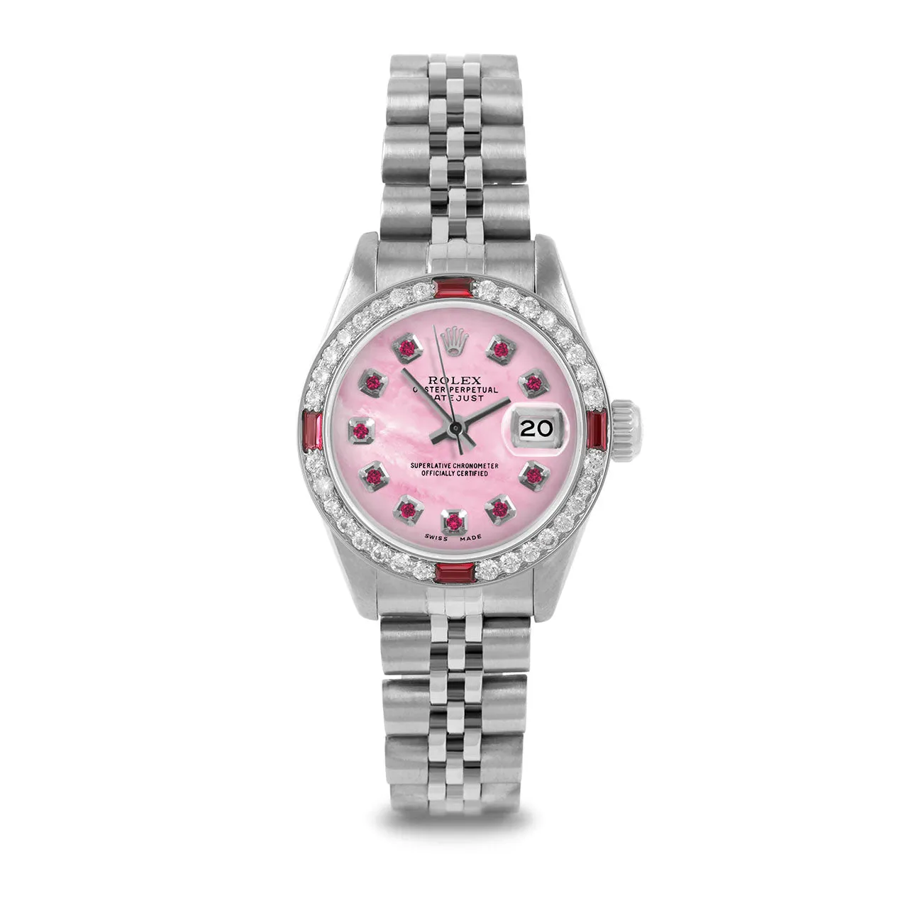 Rolex Datejust 26mm | 6917-SS-PMOP-RBY-AM-4RBY-JBL