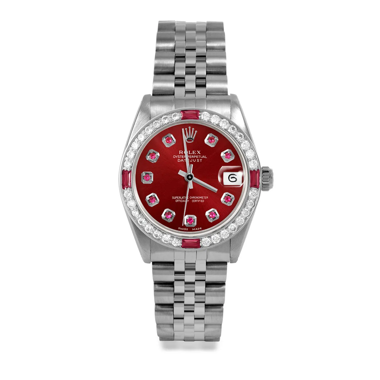 Rolex Datejust 31mm | 6827-SS-RED-RBY-AM-4RBY-JBL