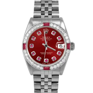 Rolex Datejust 31mm | 6827-SS-RED-RBY-AM-4RBY-JBL