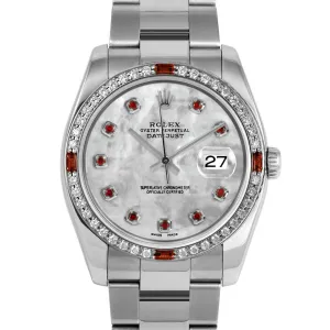 Rolex Datejust 36mm | 116234-WMOP-RBY-AM-4RBY-OYS