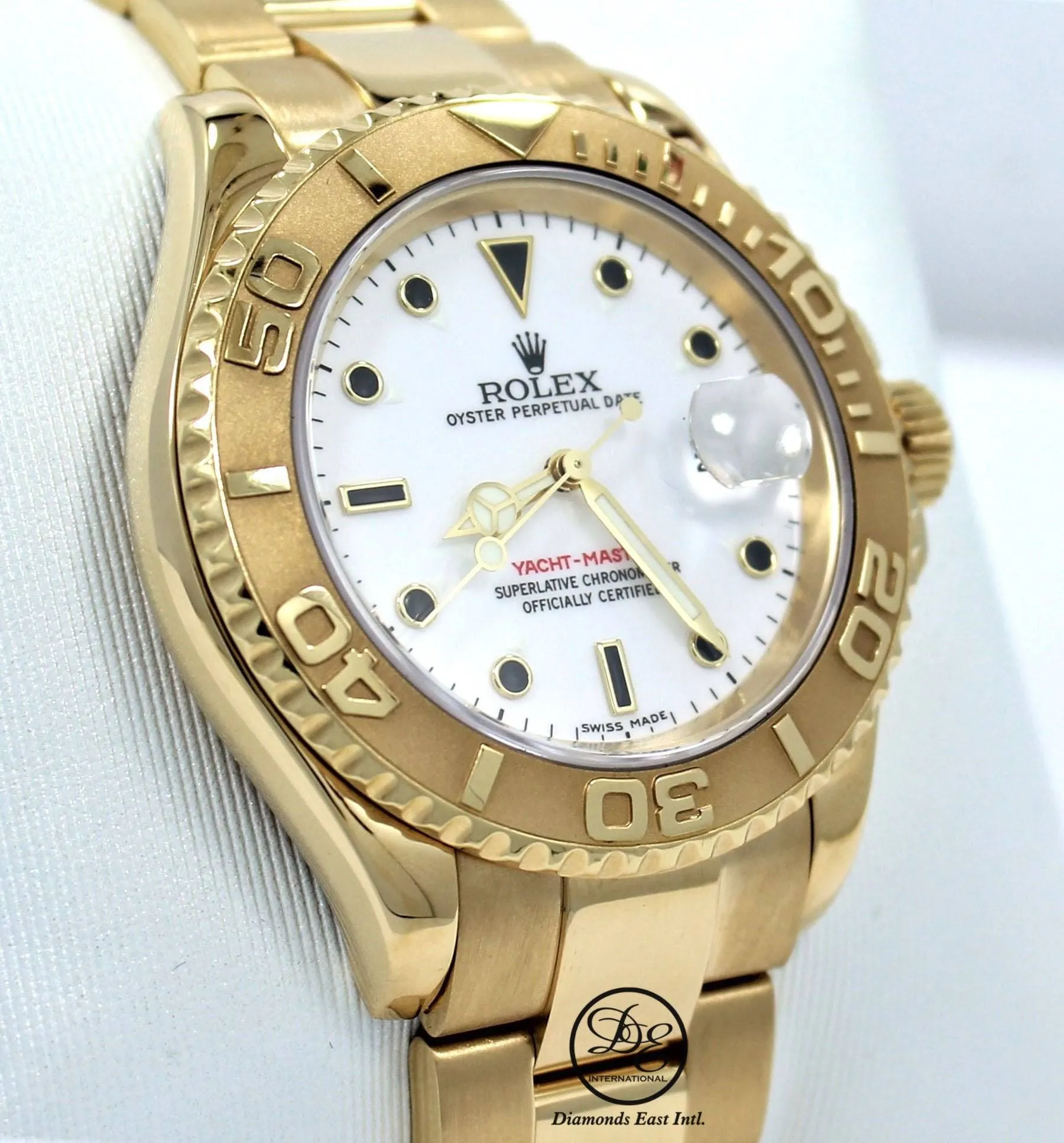 Rolex Yacht-Master 16628 40mm Oyster 18K Yellow Gold Date Watch *MINT CONDITION