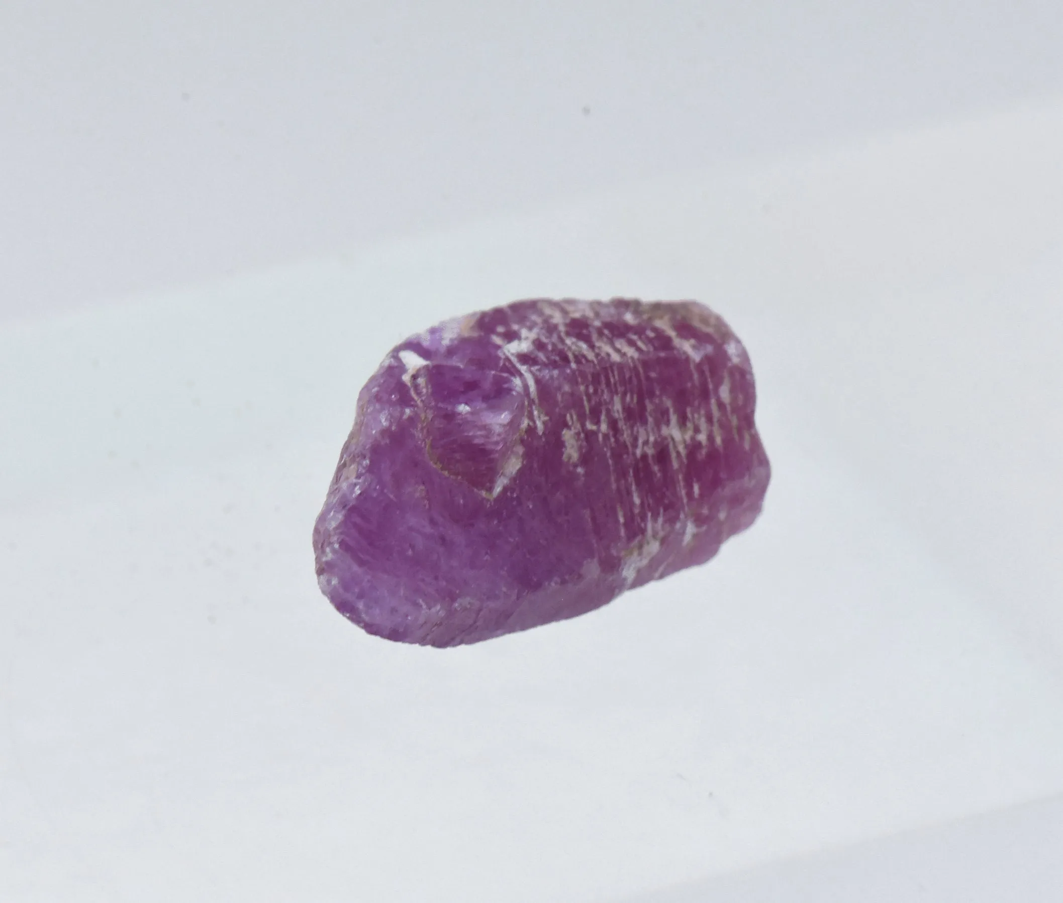 Rough Guinea Ruby Crystal Mineral Specimen - 2.2g