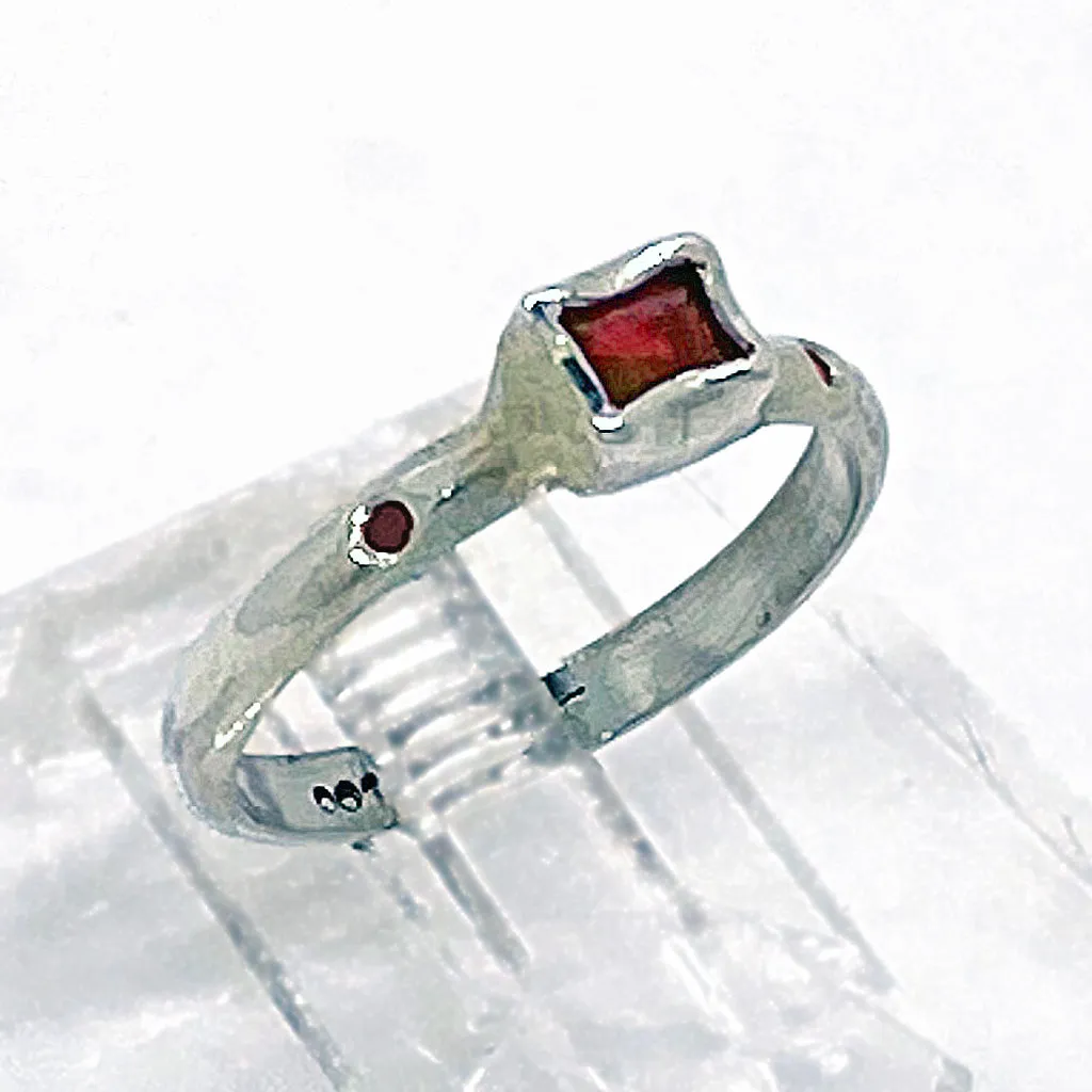 Ruby & Diamonds Ring (size 8 1/2)