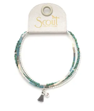 Scout Chromacolor Miyuki Bracelet Trio - Turquoise Multi/Silver